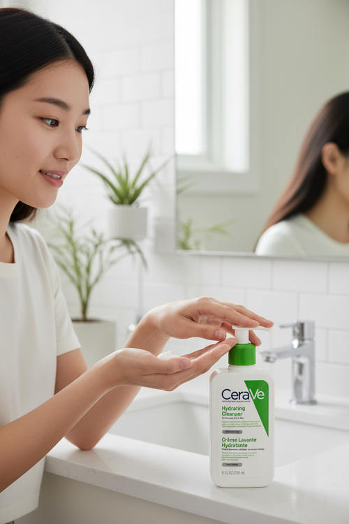 CeraVe Hydrating Cleanser — Lifestyle